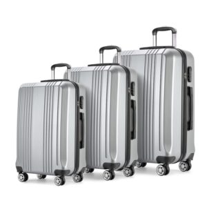 ABS 3 Piece Set Suitcase