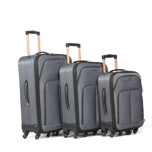 Polyester With EVA Suitcase 3 Piece Set